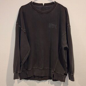 SOLD Aerie NYC Women’s Gray Sweatshirt Medium